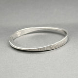 Estate SS Hammered Norway Bangle Bracelet