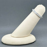 Estate Platinum 0.71ctw Diamond Eternity Ring