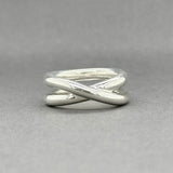 Estate Tiffany & Co. SS Le Cercle Crossover Ring