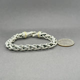 Estate David Yurman SS 14 Wheat Bracelet