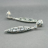 Estate John Hardy SS Kali Marquis Drop Earrings