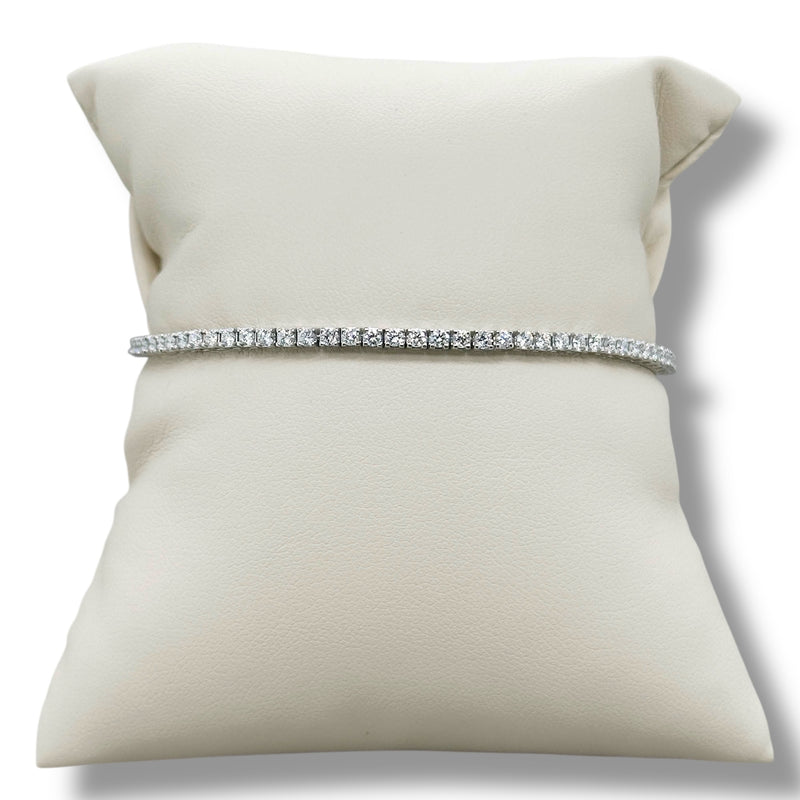 SS 2ct F-G/VS2 Lab Created Diamond Tennis Bracelet