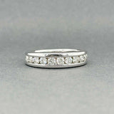 Estate 14K W Gold 0.92ctw H/VS2-SI1 Diamond Ring