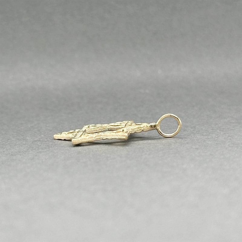 Estate 14K Y Gold Star of David Pendant