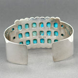 Estate SS Turquoise South West Cuff Bracelet
