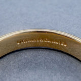 Estate Tiffany & Co. 18K Y Gold 4.5mm Forever Ring