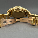 Estate Rolex 18K Y Gold Daydate Single Quickset Men’s Automatic Watch Ref#18038
