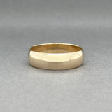 Estate 14K Y Gold 6.82mm Polished Ring