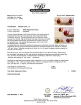 Estate 14K Y Gold 3.18ctw Ruby Stud Earrings