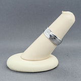 Estate Platinum 7.1mm Grooved Ring