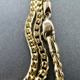 Estate 14K Y Gold 2.52mm 24” Foxtail Chain