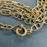 Estate 18K Y Gold 4.0mm 25.25” Anchor Chain