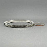 Estate SS Marcasite Bangle Bracelet