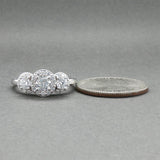 Estate Sonia B. 14K W Gold 1.00ctw Diamond Ring