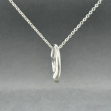 Estate Tiffany & Co. Peretti SS 22mm Open Heart Pendant