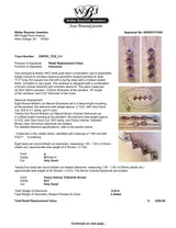 Estate 14K W Gold 0.41ctw Fancy Brown & White Diamond Pendant