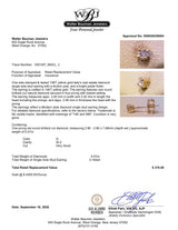 Estate 14K Y Gold 0.07ct G/SI2 Diamond Single Stud Earring