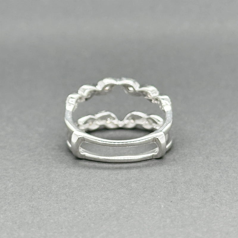 Estate 14K W Gold 0.34ctw F-G/SI2 Diamond Enhancer Ring