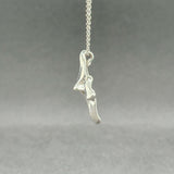 Estate Tiffany & Co. SS Plumeria Poinsettia Pendant