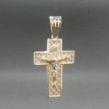 Estate 14K Y Gold 49.75mm INRI Crucifix Pendant