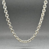 Estate 999 Silver 5.00mm 20” Cable Chain
