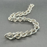 Estate Tiffany & Co. SS Forged Chain Bracelet