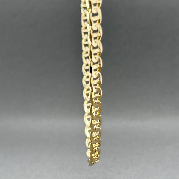 Estate 14K Y Gold 4.72mm 20.5” Anchor Chain
