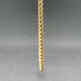 Estate 14K Y Gold 2.5mm 21” Rope Chain