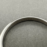 Estate Tiffany & Co. Platinum Knife Edge Ring