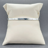 Estate Tiffany & Co. SS Notes Bangle Bracelet