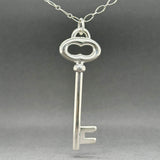 Estate Tiffany & Co. SS Key Pendant