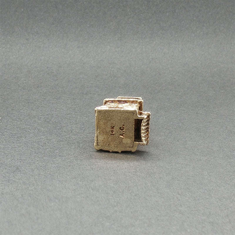Estate 14K Y Gold Oil Drill Tower Charm
