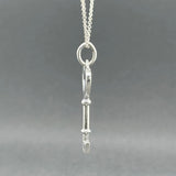 Estate Tiffany & Co. SS Mini Heart Key Pendant