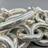 Estate Tiffany & Co. SS Heart Charm Bracelet