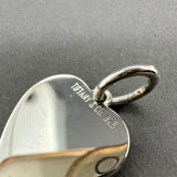 Estate Tiffany & Co. SS Heart Tag Pendant