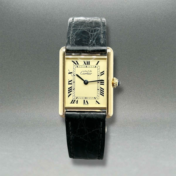 Estate Cartier Must De Cartier Tank Women’s Quartz Watch Ref#1615