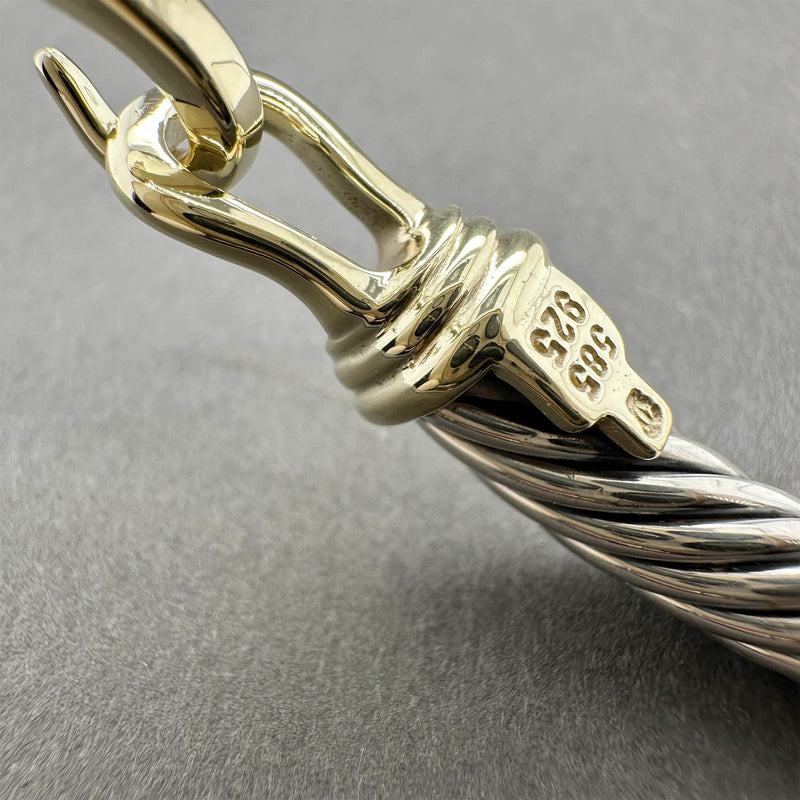 Estate David Yurman SS 14 Buckle Classic Bracelet