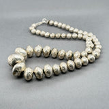 Estate SS Graduated Beaded Necklace