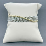 Estate David Yurman SS 18 Multistrand Bracelet