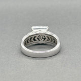 Estate Charriol 18K W Gold 0.29ctw Diamond Ring