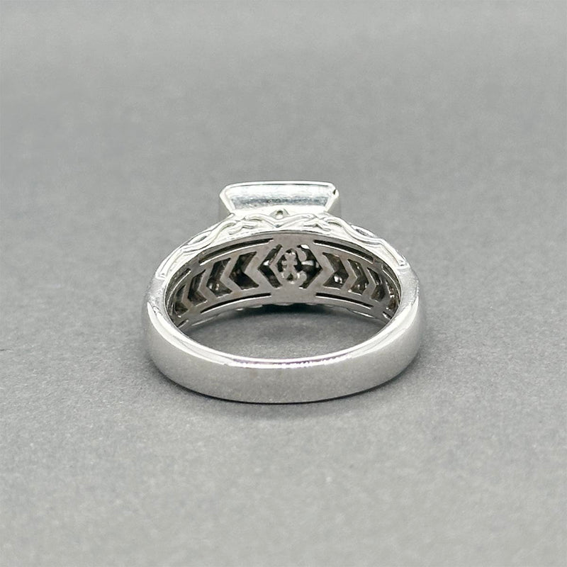 Estate Charriol 18K W Gold 0.29ctw Diamond Ring