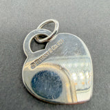 Estate Tiffany & Co. SS Mom Heart Tag Pendant