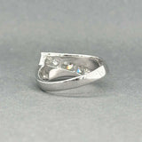 Estate 14K W Gold 0.74ctw J-K/SI2-I1 Diamond Ring