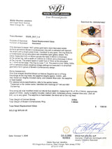 Estate 14K Y Gold 0.63ct Sapphire Ring