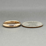 Estate Antique 14K R Gold 3.58mm Polished Ring