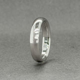 Estate 14K W Gold 4.1mm Wedding Ring