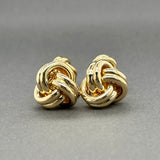 Estate Tiffany & Co. 18K Y Gold Love Knot Cufflinks