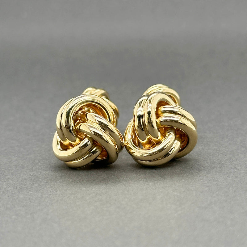 Estate Tiffany & Co. 18K Y Gold Love Knot Cufflinks