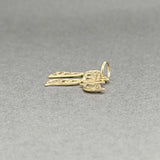 Estate 14K Y Gold Chai Pendant