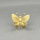 Estate 14K Y Gold Butterfly Pin